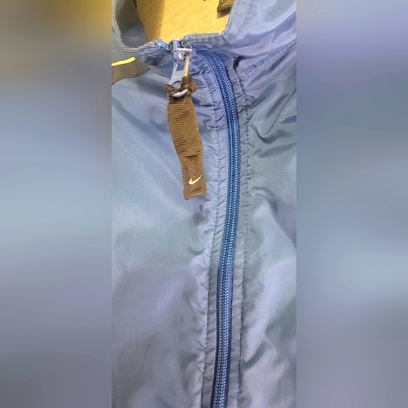 Nike Full Zip Blue Track Jacket/Windbreaker Mens XL - Picture 4 of 8